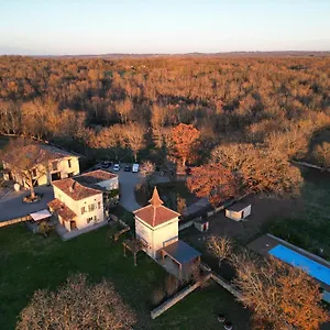 Vakantiehuis Domaine De Fangal, Pgeonnier 2p, Maison 8p - Piscine 25m - Climatises, Septfonds